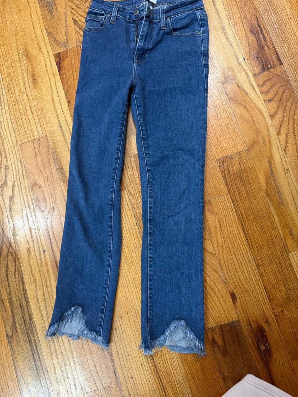 Jonathan Simkhai River High-Rise Straight-Leg Jeans, Medium Wash, 26